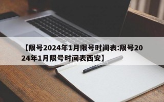 【限号2024年1月限号时间表:限号2024年1月限号时间表西安】