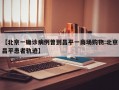 【北京一确诊病例曾到昌平一商场购物:北京昌平患者轨迹】